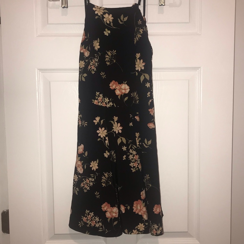 Brandy Melville Floral Backless Sundress